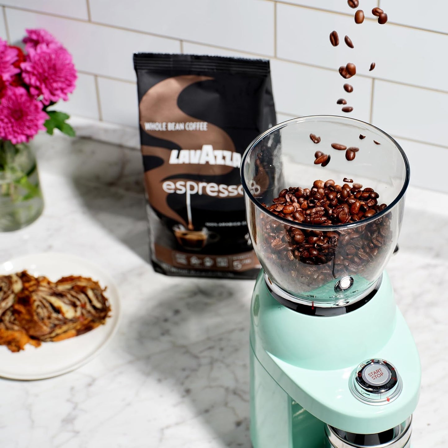 Lavazza - Espresso Whole Bean Coffee - Medium Roast - 100% Arabica - 2.2 lb Bag - Pack of 1 - Deals4Coffee