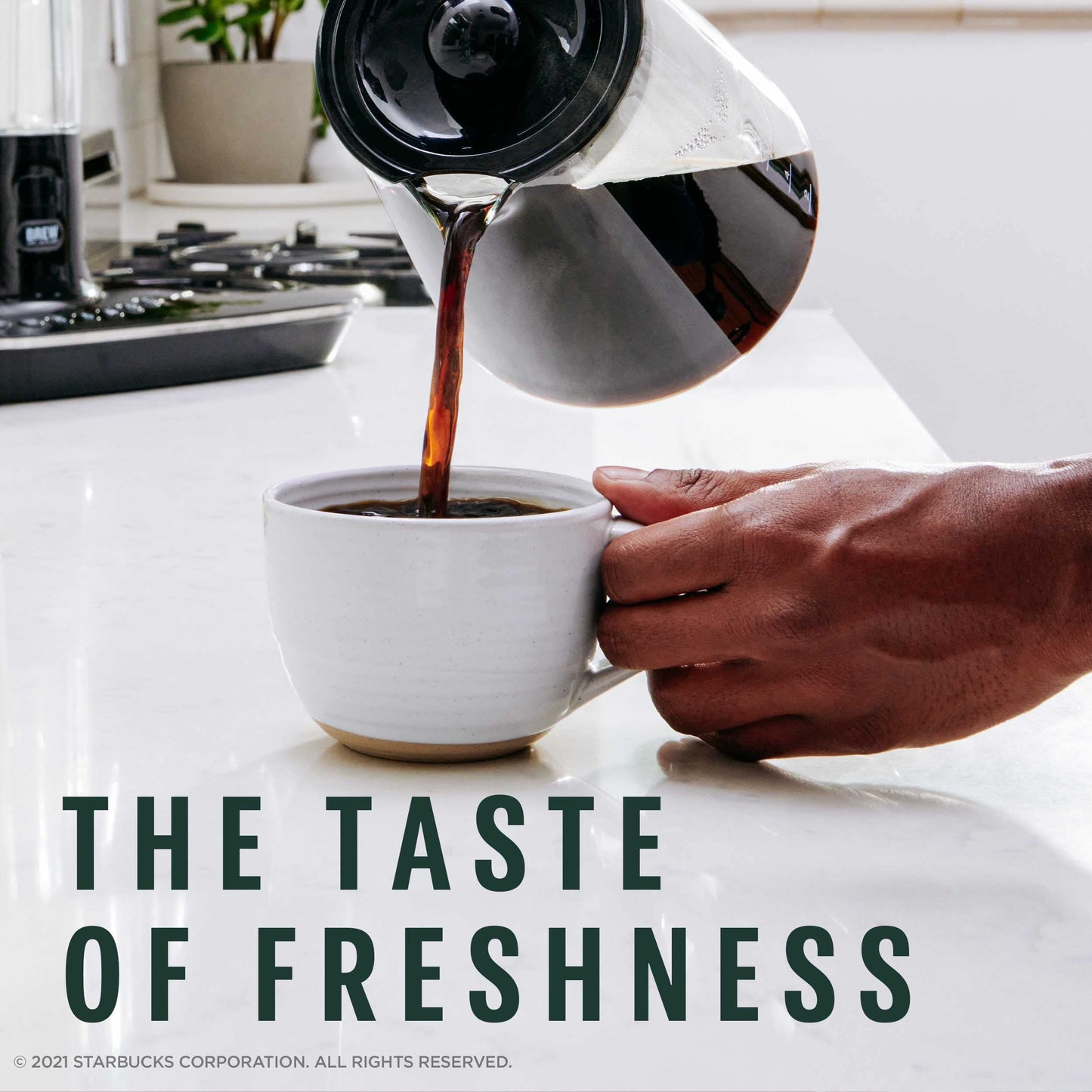 Starbucks-Whole Bean Coffee-Blonde Roast Coffee-Veranda Blend-100% Arabica-6 bags (12 oz each) - Deals4Coffee