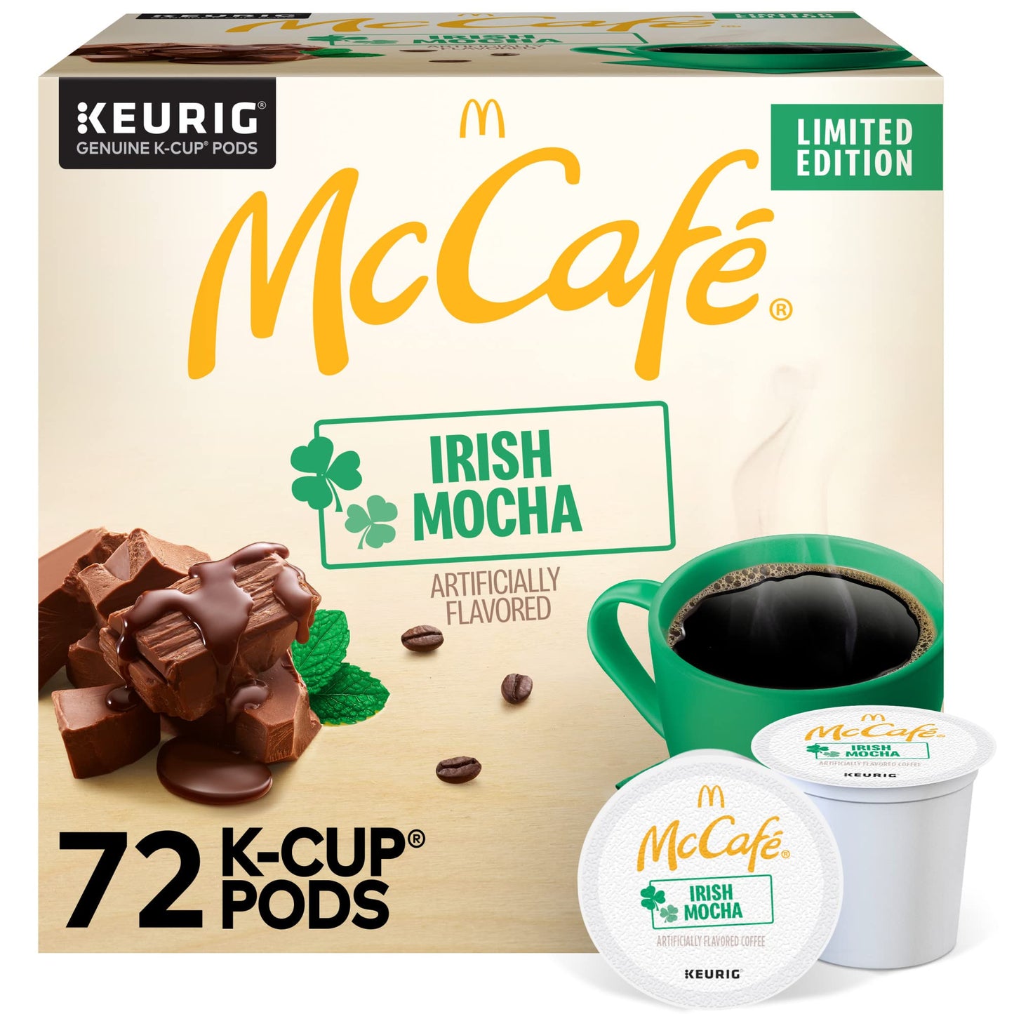 McCafe Colombian-Single Serve Coffee Keurig-K Cup Pods-Medium Roast-96 Count - Deals4Coffee