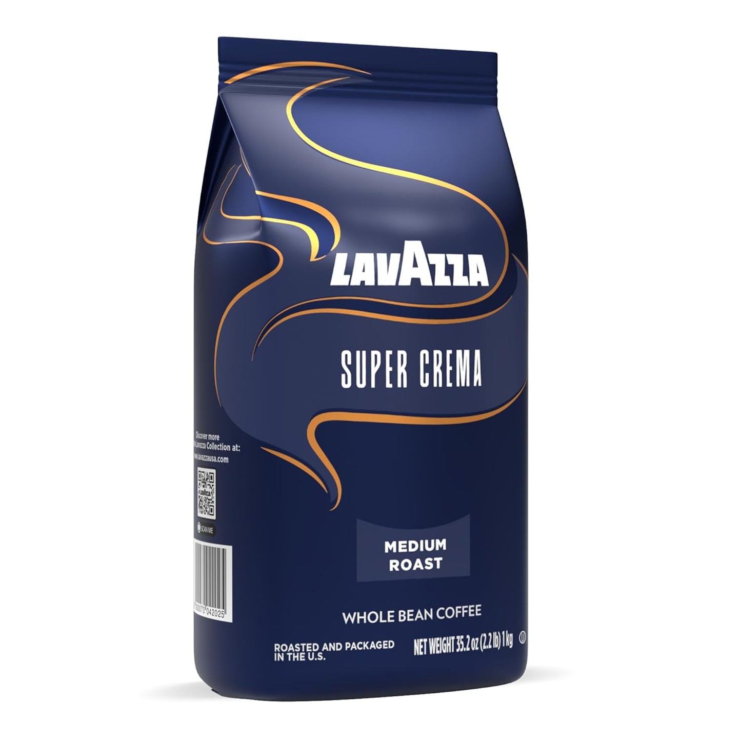 Lavazza Super Crema - Lavazza Super Crema Whole Bean - Lavazza Super Crema Whole Bean Coffee - Medium Espresso Roast - Arabica and Robusta Blend - Deals4Coffee