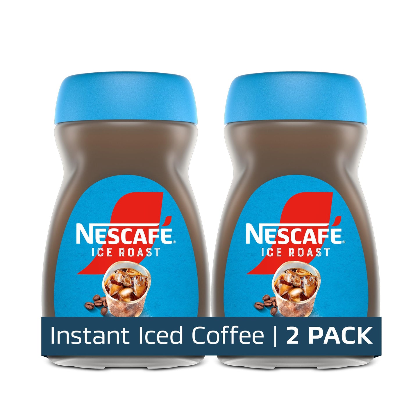 NESCAFÉ-Ice Roast-Instant Iced Coffee-2 Jars (6 Oz Each) - Deals4Coffee
