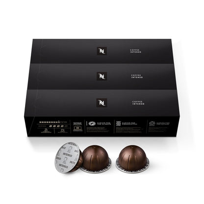 Nespresso-Capsules Vertuo-Voltesso-Mild Roast Espresso-50 Count Espresso Pods-Brews 1.35oz. - Deals4Coffee