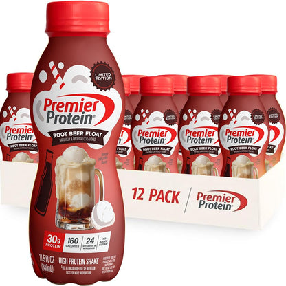 Premier Protein-Shake-Café Latte-30g Protein-1g Sugar-24 Vitamins & Minerals-Nutrients to Support Immune Health 11.5 fl oz-12 Pack - Deals4Coffee