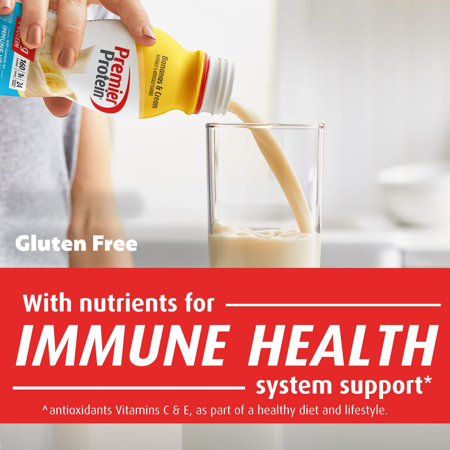 Premier Protein-Shake-Café Latte-30g Protein-1g Sugar-24 Vitamins & Minerals-Nutrients to Support Immune Health 11.5 fl oz-12 Pack - Deals4Coffee