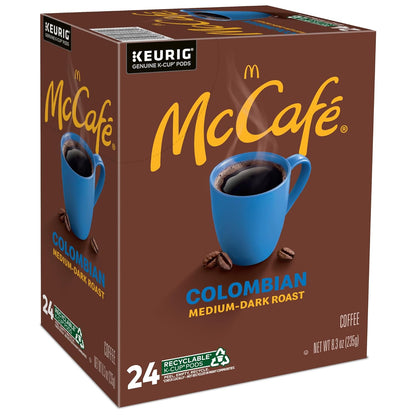 McCafe Colombian-Single Serve Coffee Keurig-K Cup Pods-Medium Roast-96 Count - Deals4Coffee