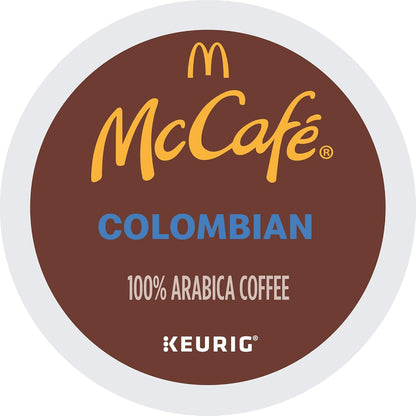 McCafe Colombian-Single Serve Coffee Keurig-K Cup Pods-Medium Roast-96 Count - Deals4Coffee