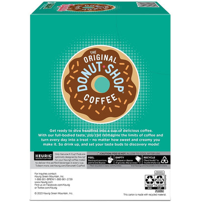 The Original Donut Shop-Regular Keurig Single Serve -K Cup Pods-Medium Roast Coffee-96 Count - Deals4Coffee