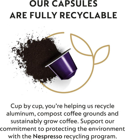 Nespresso-Capsules Original Line-Ispirazione Variety Pack-Medium & Dark Roast Espresso Coffee-50 Count Coffee Pods - Deals4Coffee