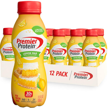 Premier Protein-Shake-Café Latte-30g Protein-1g Sugar-24 Vitamins & Minerals-Nutrients to Support Immune Health 11.5 fl oz-12 Pack - Deals4Coffee