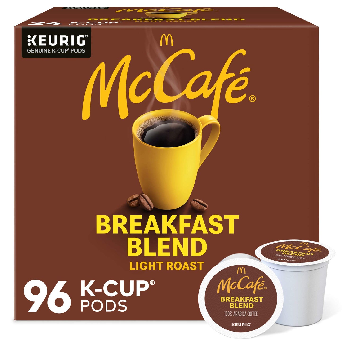 McCafe Colombian-Single Serve Coffee Keurig-K Cup Pods-Medium Roast-96 Count - Deals4Coffee