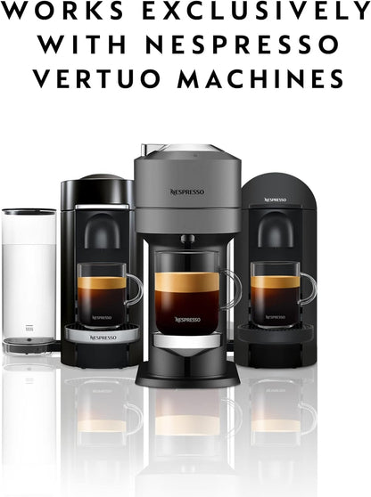 Nespresso-Capsules Vertuo-Voltesso-Mild Roast Espresso-50 Count Espresso Pods-Brews 1.35oz. - Deals4Coffee