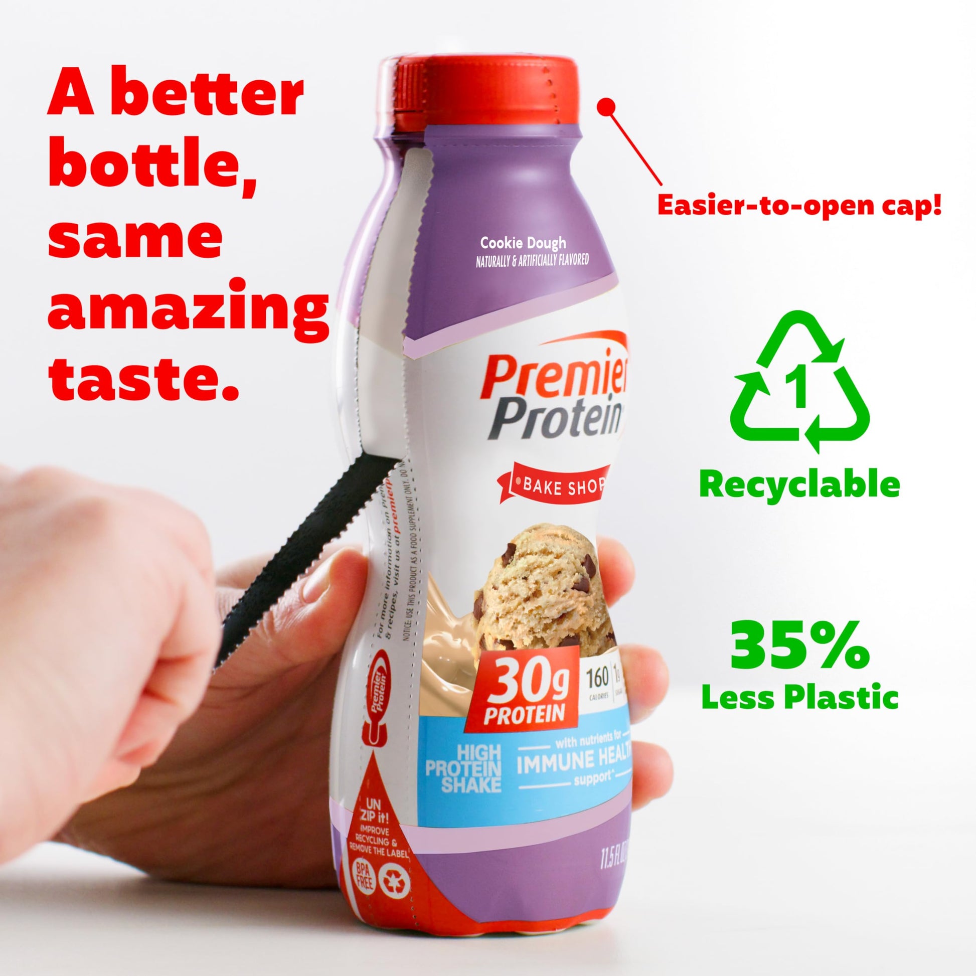 Premier Protein-Shake-Café Latte-30g Protein-1g Sugar-24 Vitamins & Minerals-Nutrients to Support Immune Health 11.5 fl oz-12 Pack - Deals4Coffee