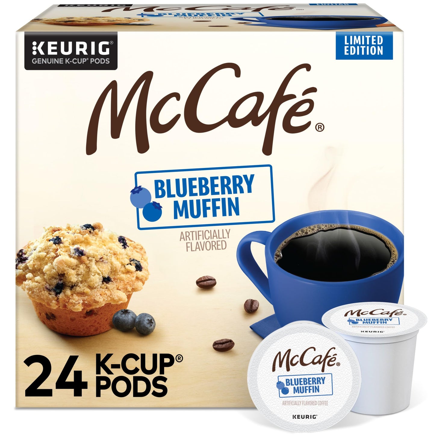 McCafe Colombian-Single Serve Coffee Keurig-K Cup Pods-Medium Roast-96 Count - Deals4Coffee