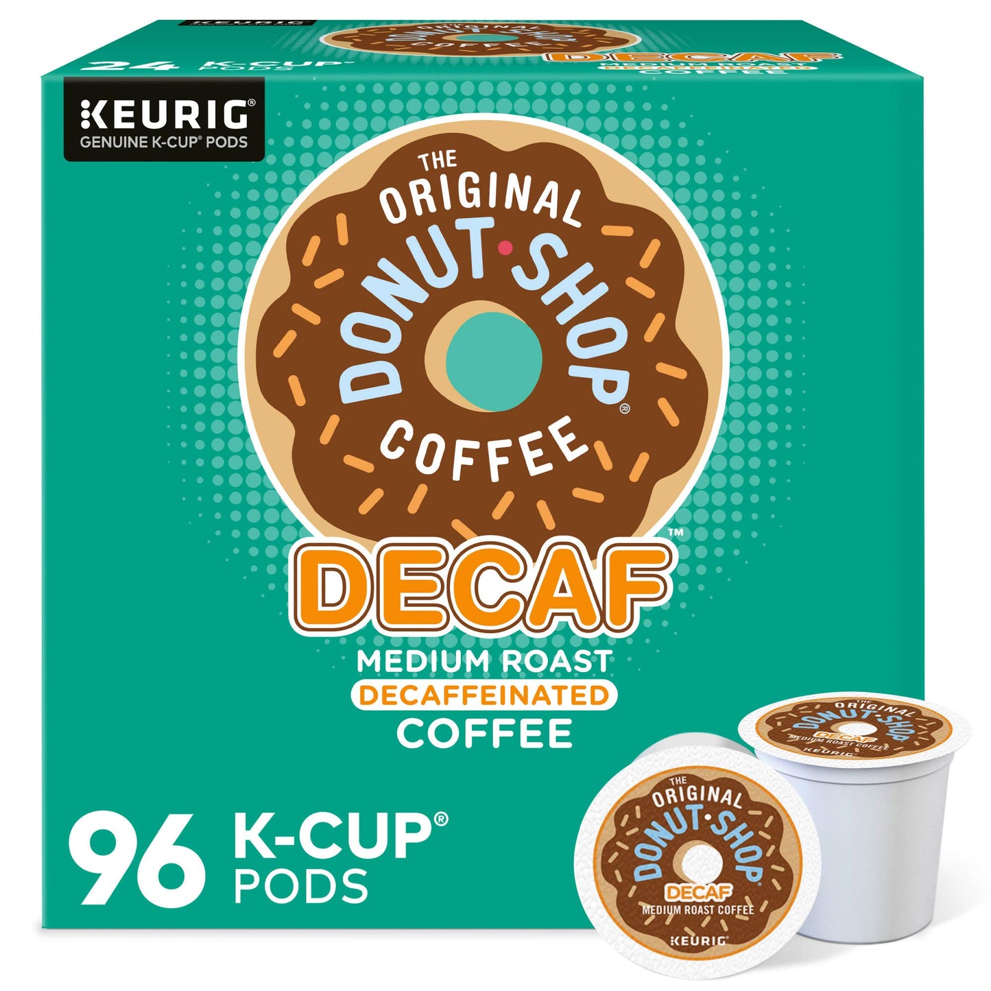 The Original Donut Shop-Regular Keurig Single Serve -K Cup Pods-Medium Roast Coffee-96 Count - Deals4Coffee