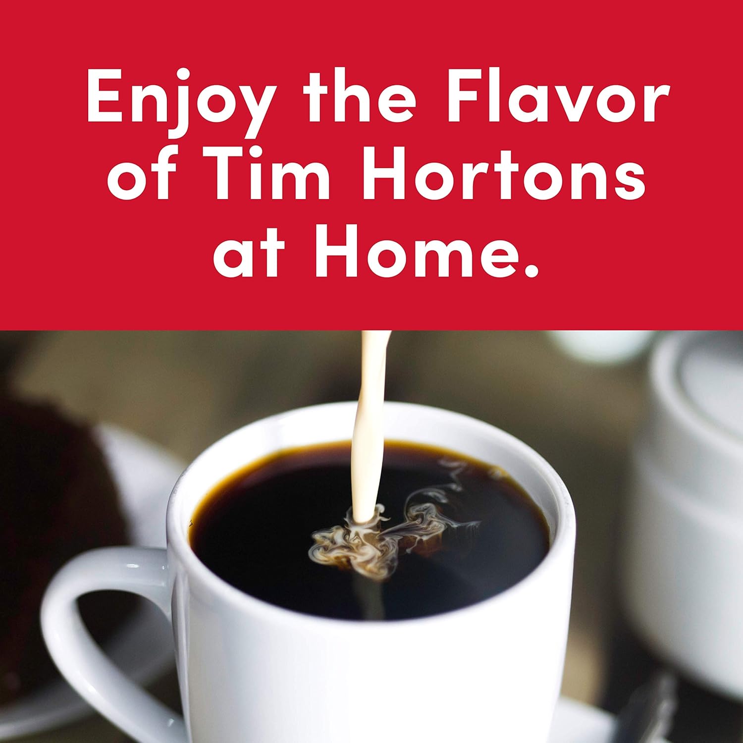 Tim Hortons Coffee-Variety Pack-Single Serve-K Cup Pods-Compatible with Keurig Brewers-90ct K Cups Total-Red - Deals4Coffee