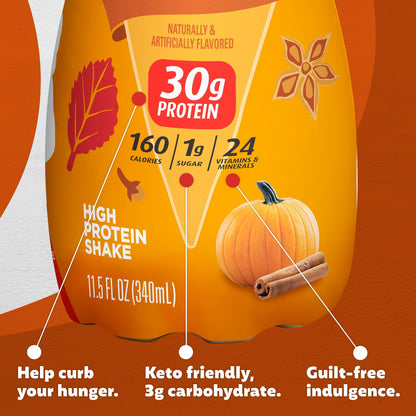 Premier Protein-Shake-Café Latte-30g Protein-1g Sugar-24 Vitamins & Minerals-Nutrients to Support Immune Health 11.5 fl oz-12 Pack - Deals4Coffee