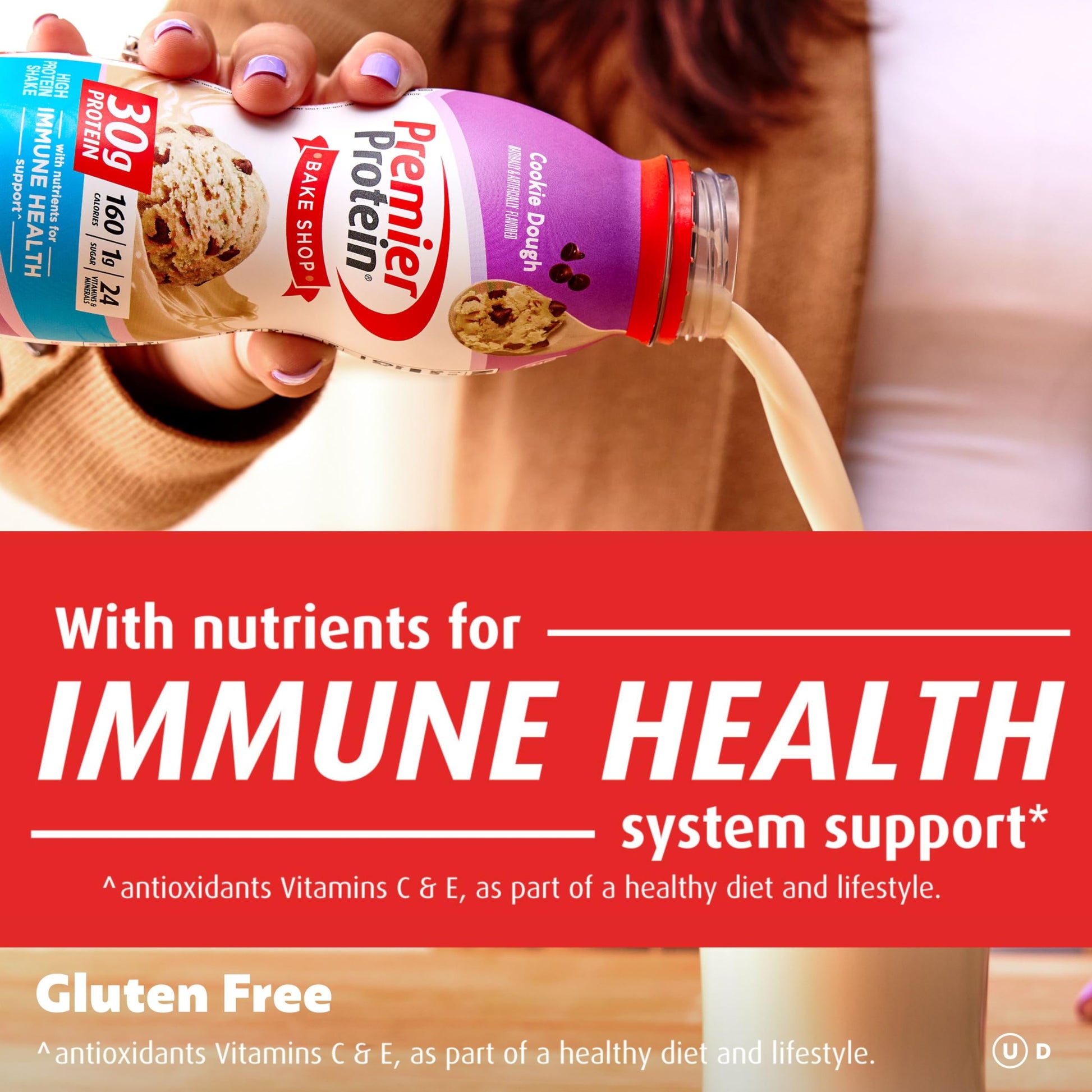 Premier Protein-Shake-Café Latte-30g Protein-1g Sugar-24 Vitamins & Minerals-Nutrients to Support Immune Health 11.5 fl oz-12 Pack - Deals4Coffee